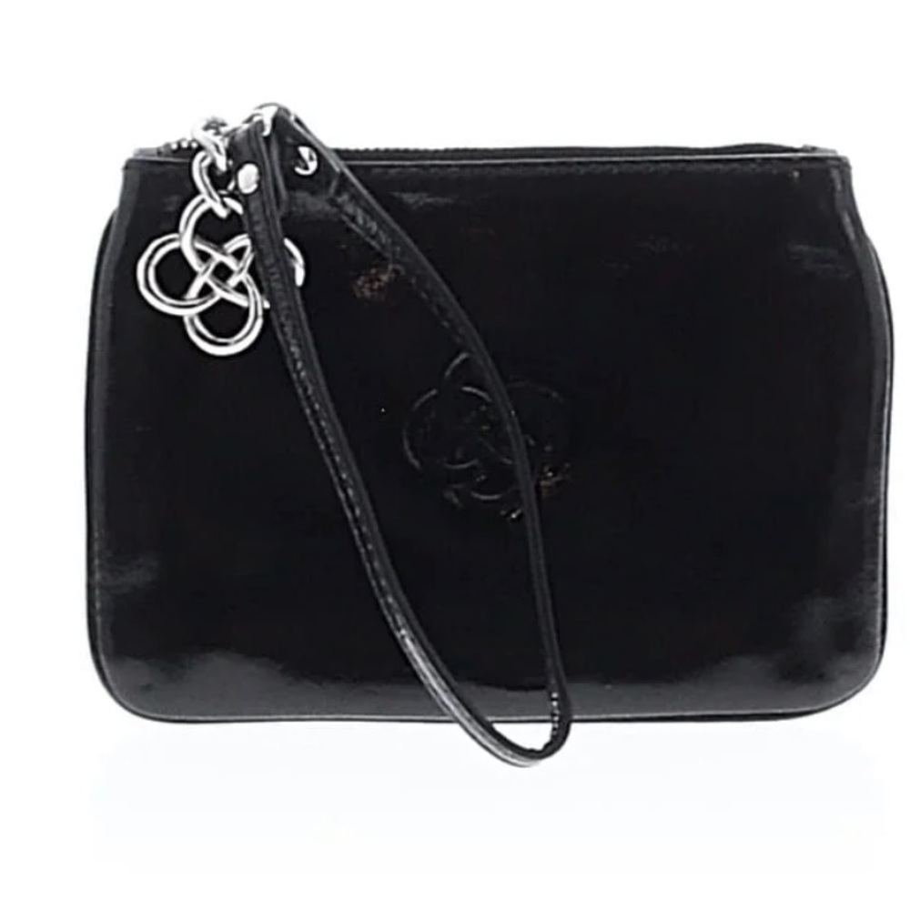 STELLA & DOT PATENT LEATHER WRISTLET